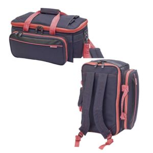 Dokterstas/Verpleegtas GP's - grijs/roze - Elite Bags